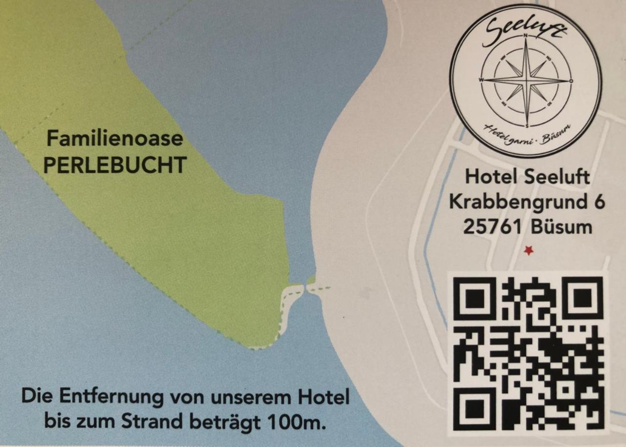 Hotel Garni Seeluft Buesum エクステリア 写真